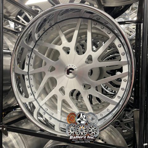 22x9/10 Forgiato Wheels Twisted Maglia Wheel and Tire Package